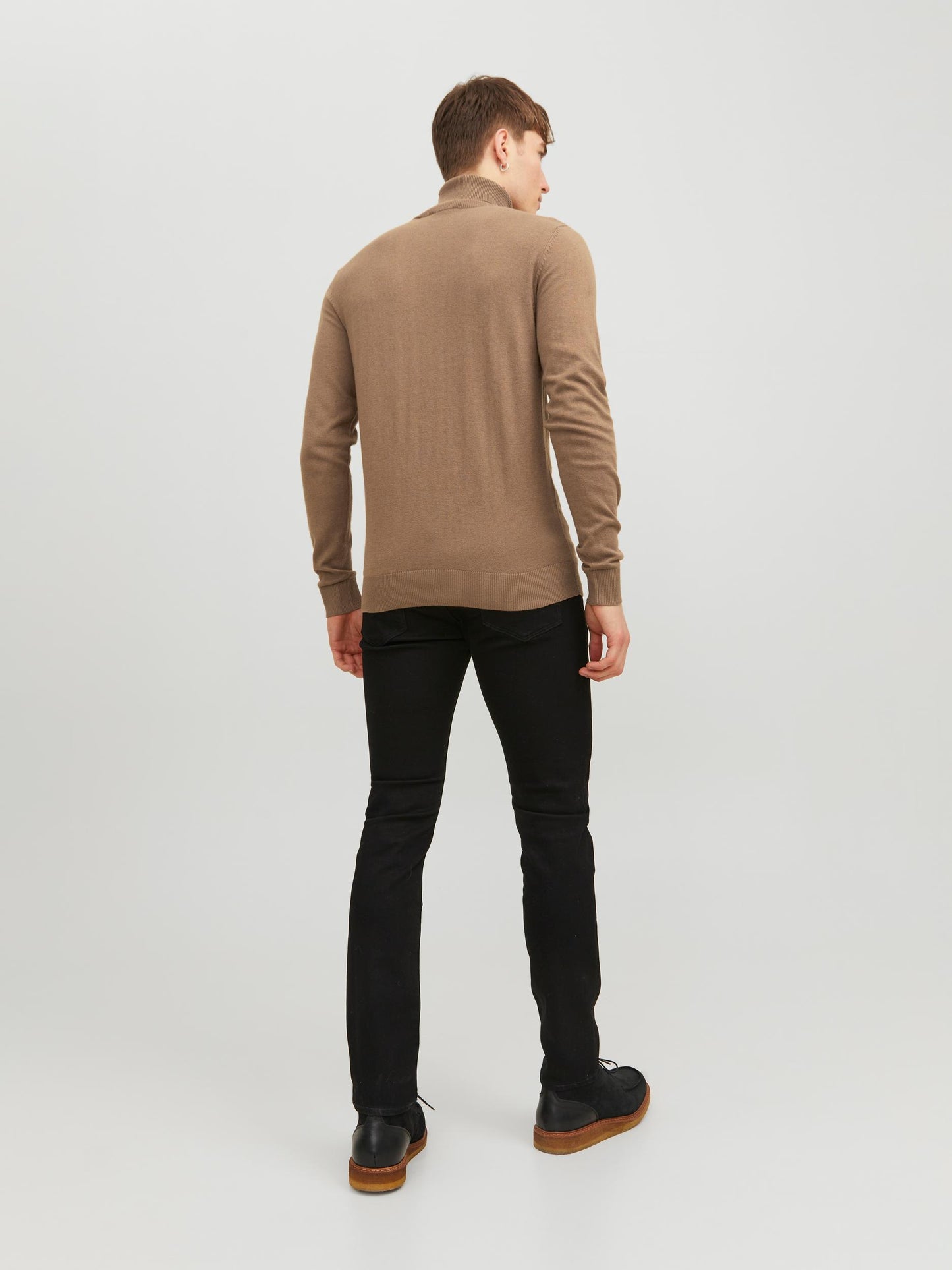 JJEEMIL KNIT ROLL NECK NOOS - 12157417