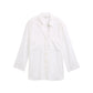 blouse easy shape with linen - 1046197