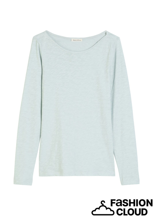 T-shirt, long sleeve, boat neck - M09226152199