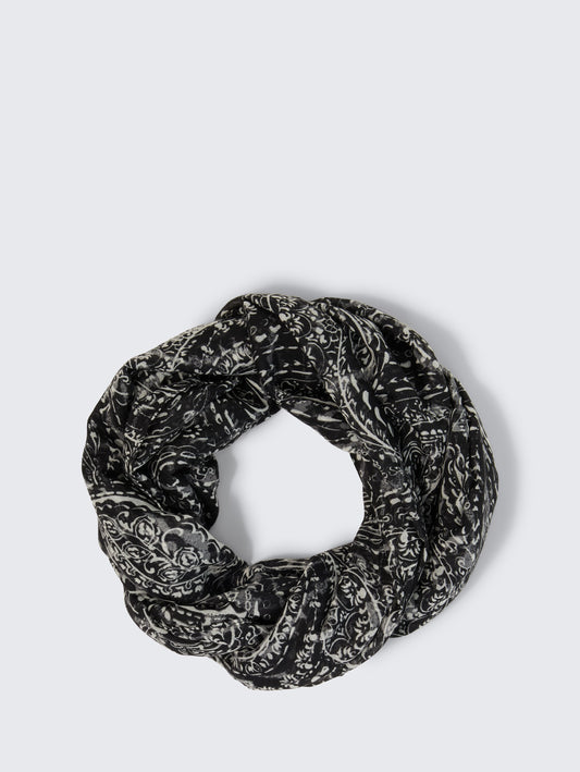 printed loop scarf - 1051018