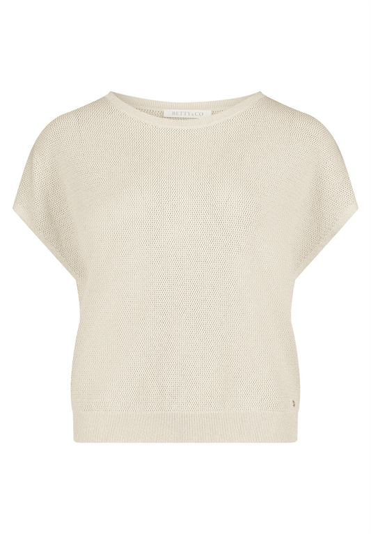 Strickpullover Kurz ohne Arm - 50113331