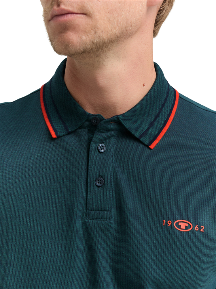 detailed polo shirt - 1047798