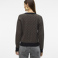VMARIA ART LS V-NECK CARDIGAN REP - 10314507