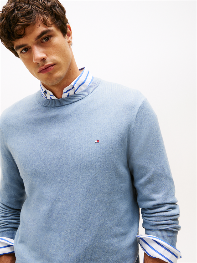 PIMA ORG CTN CASHMERE CREW NECK - MW0MW28046