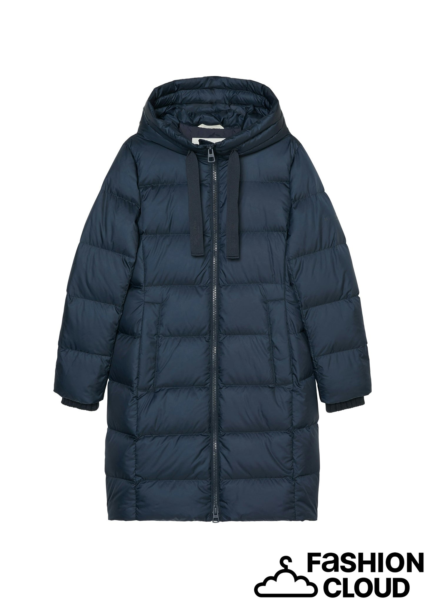 Coat, down filled, with hood, welt - 409032971285