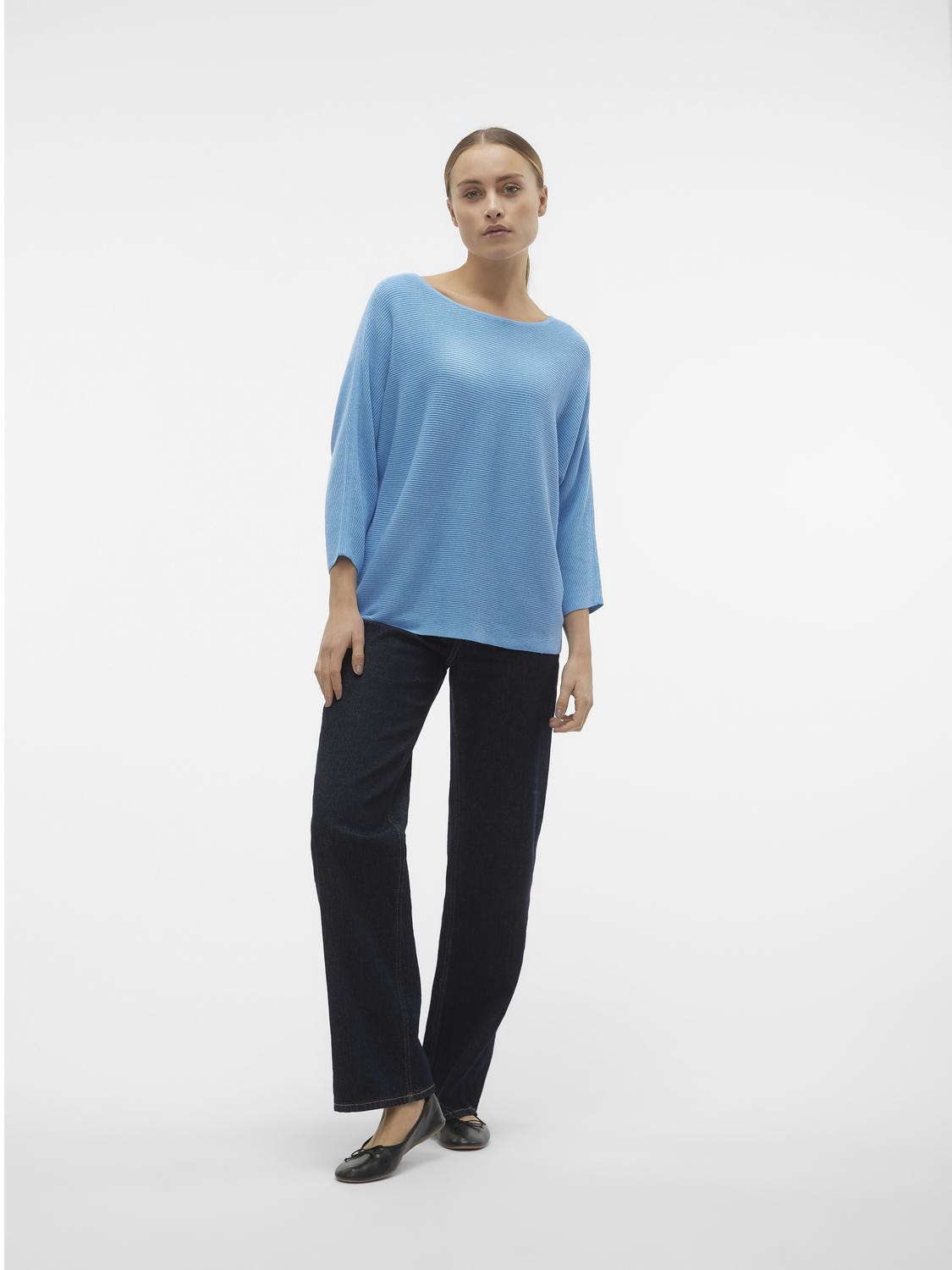 VMNORA 3/4 BOATNECK BLOUSE  NOOS - 10281013