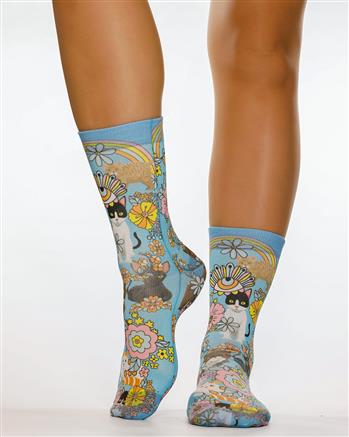 Lady Socks PEACE CAT - 1010-05151-502