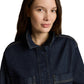 blazer jacket denim look - 1047594