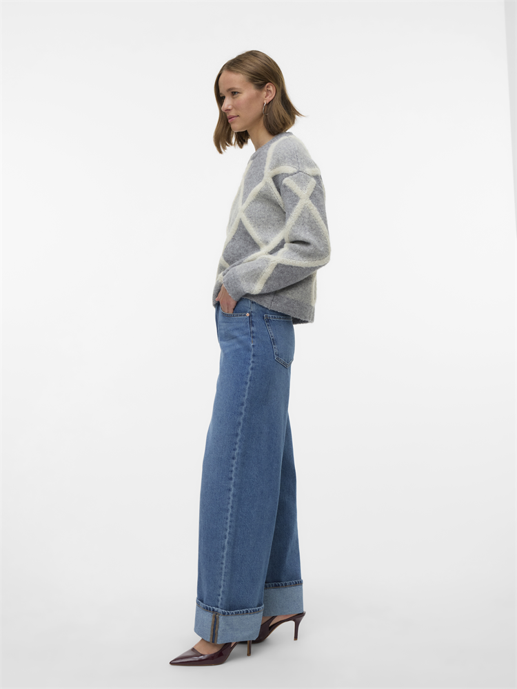 VMRAE HR WIDE FOLD UP JEANS VI3519 - 10334575