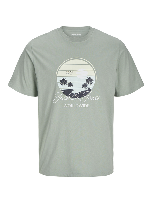 JJPALM TEE SS CREW NECK LN - 12269418
