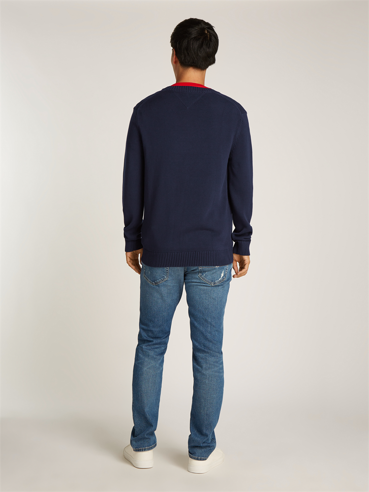 TJM SLIM ESSNTLS C-NECK SWEATER - DM0DM18370