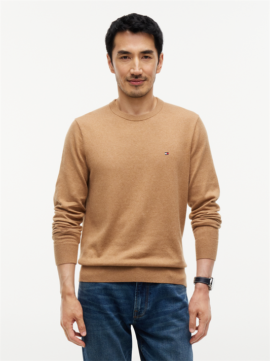 PIMA ORG CTN CASHMERE CREW NECK - MW0MW28046