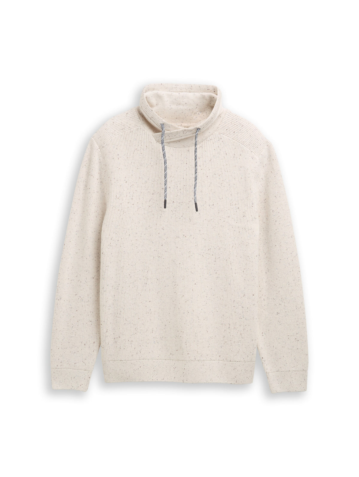 snood knit pullover with neps - 1048715
