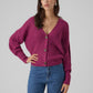 VMLEA LS V-NECK CUFF CARDIGAN  NOOS - 10273853