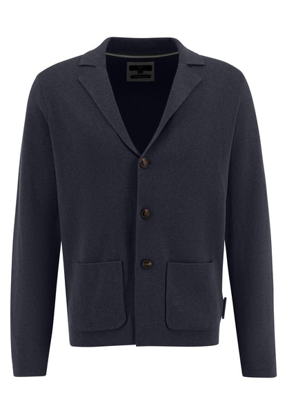 Knit Blazer, Cotton Wool - 1309654