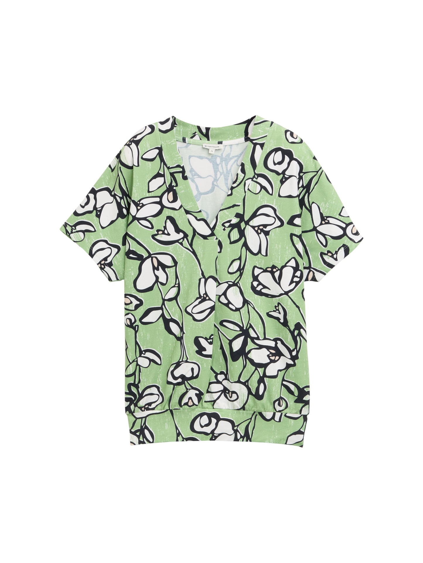 T-shirt v-neck alloverprinted - 1045570