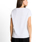 T-shirt crew neck ajour deplac - 1050469