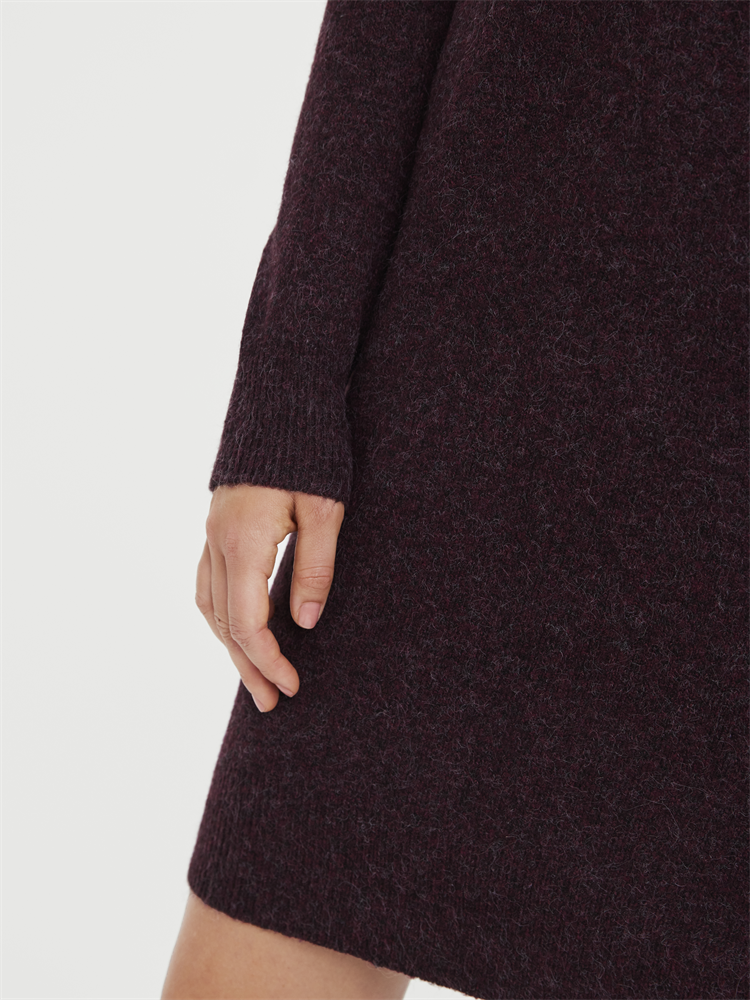 VMDOFFY LS O-NECK DRESS GA NOOS - 10215523