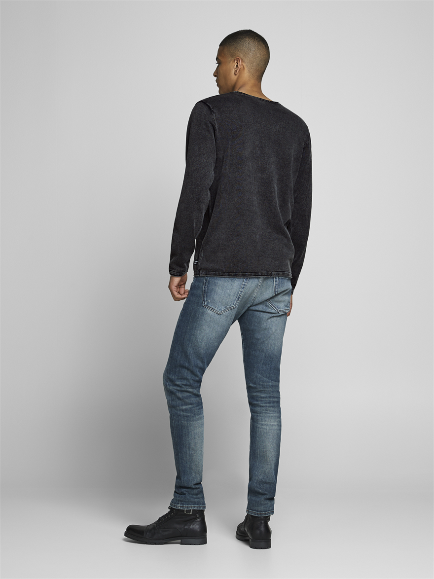 JJELEO KNIT CREW NECK NOOS - 12174001