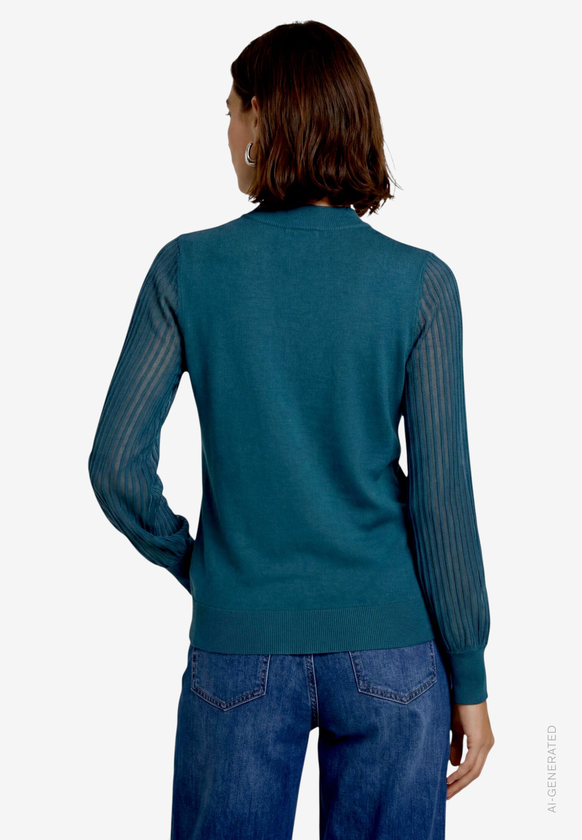 Strickpullover Kurz 1/1 Arm - 110-10003465