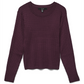 VMSILJE LS O-NECK CABLE PULLOVER - 10331852