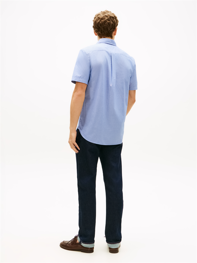FLEX POPLIN HOUNDSTOOTH SS SHIRT - MW0MW42443