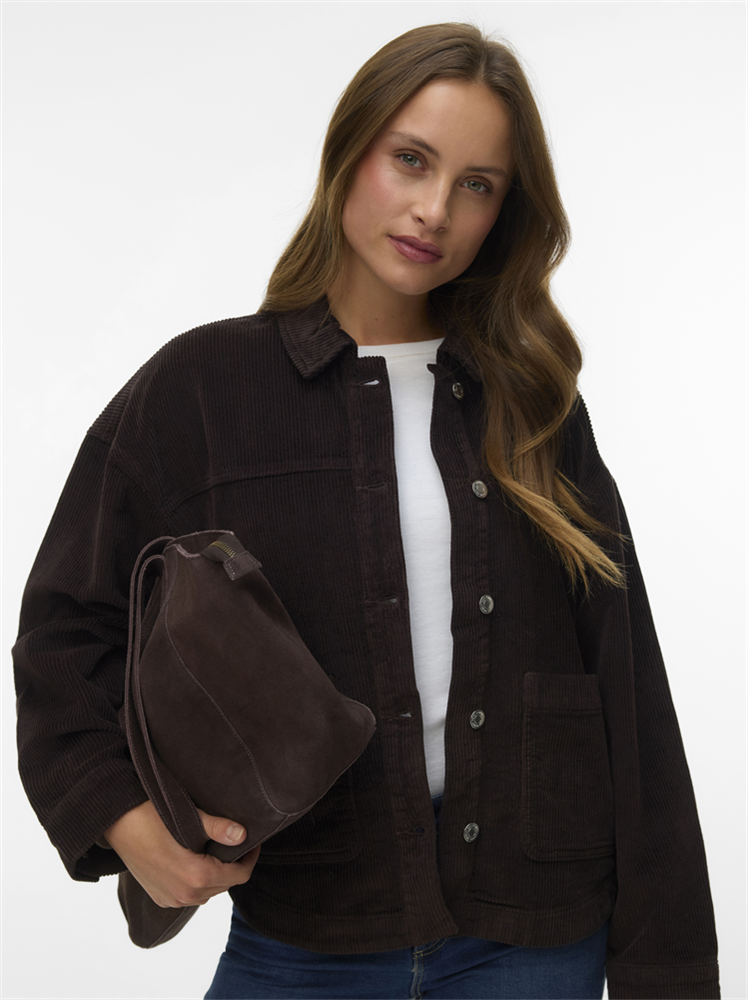 VMJAMIE LS CORDUROY SHACKET MIX NOO - 10337350