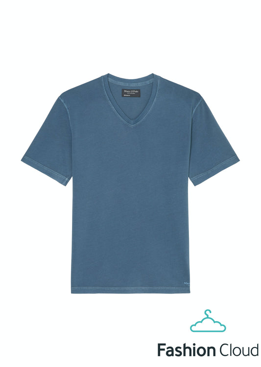 T-shirt, short sleeve, v-neck, logo - 424221051332