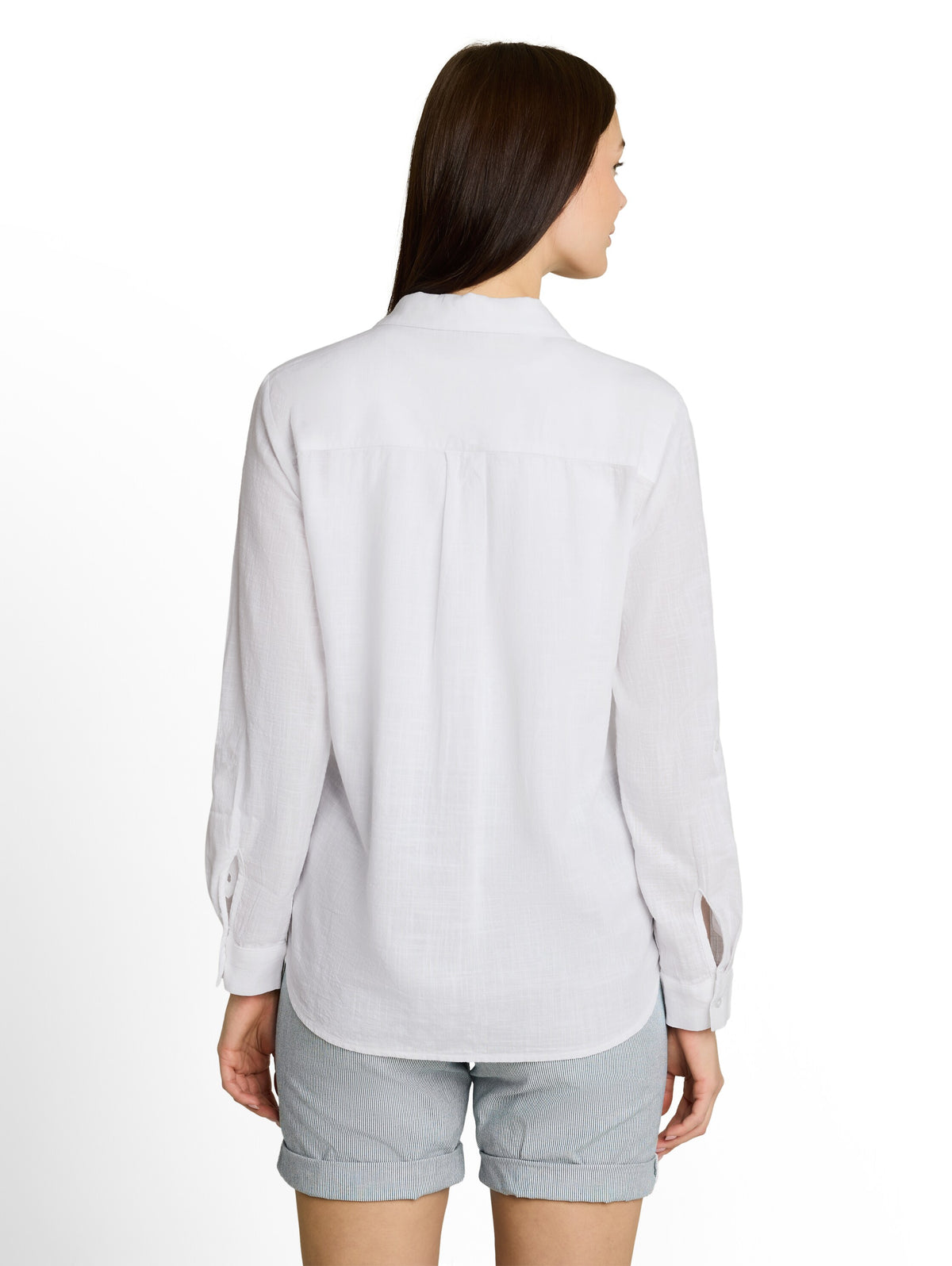 blouse with slub structure - 1035247