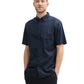 printed cotton linen shirt - 1045099