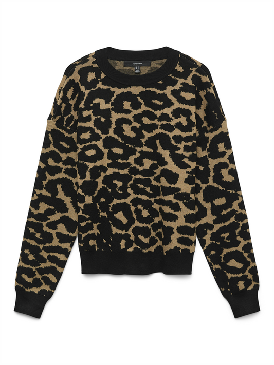 VMSILJEANIMAL LS O-NCK PULLOVER GA - 10330808