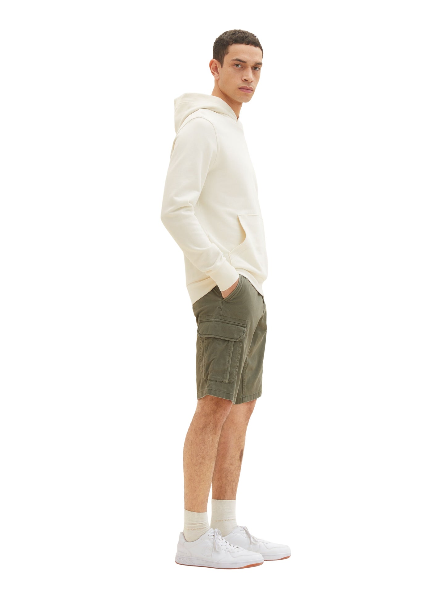 regular printed cargo shorts - 1035043