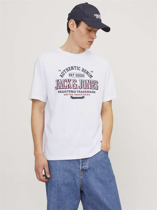 JJELOGO TEE SS O-NECK 2 COL AW24 SN - 12254862