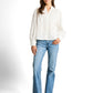 blouse with ginko embroidery - 1050775