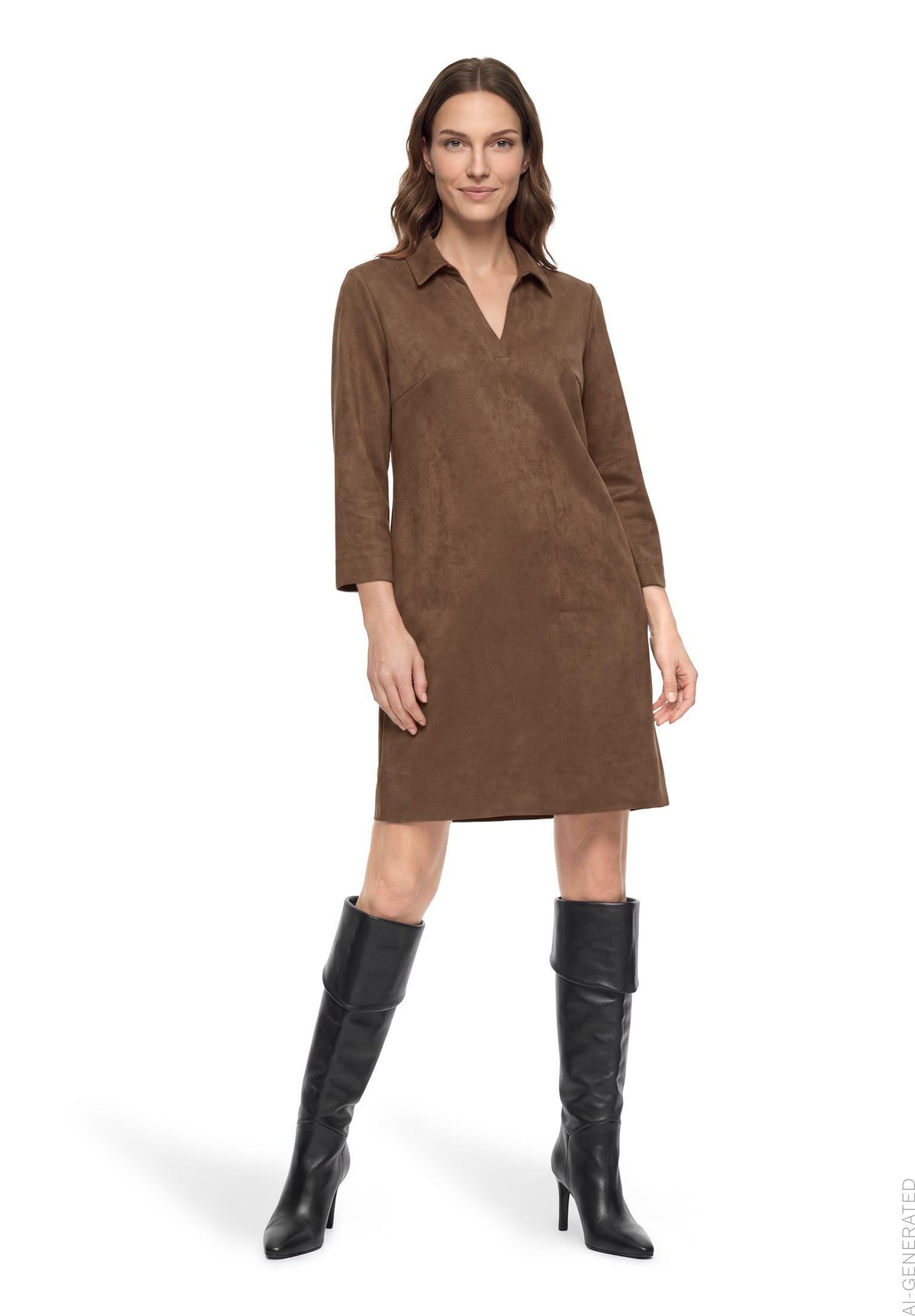 Kleid Kurz 3/4 Arm - 19161673