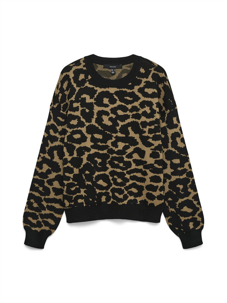 VMSILJEANIMAL LS O-NCK PULLOVER GA - 10330808