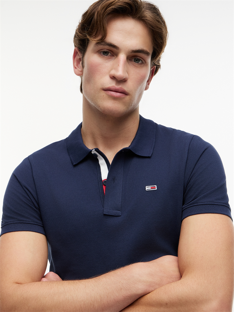 TJM SLIM PLACKET POLO - DM0DM15370