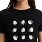 T-shirt basic with print - 1046437