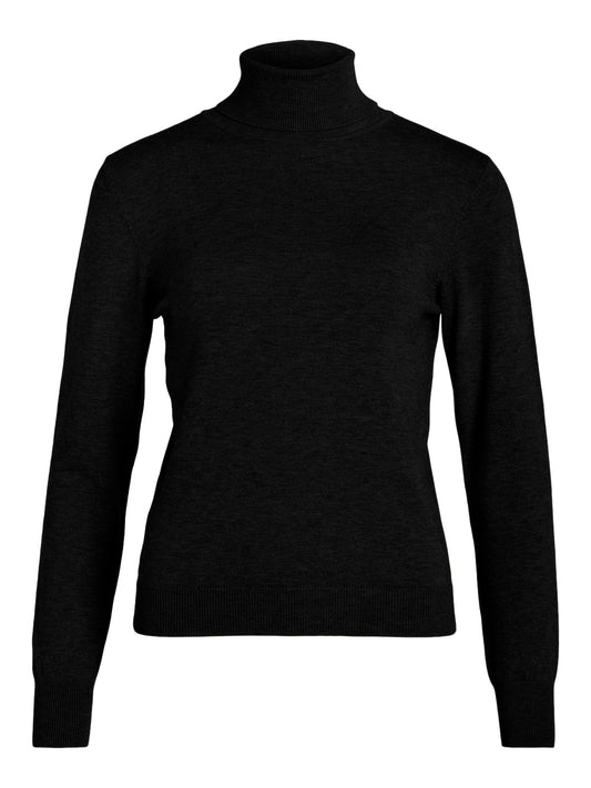 VICOMFY L/S ROLLNECK KNIT TOP/SU/PB - 14087512