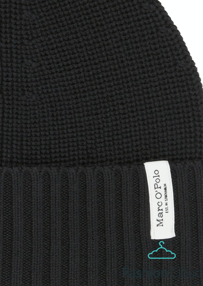 Hat, knitted, structure, fold up, l - M29502201042