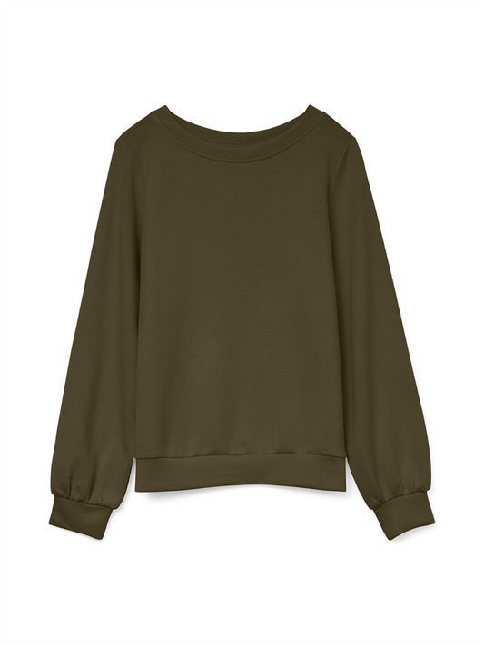 VMHALI LS BOAT-NECK TOP JRS GA BOO - 10331752