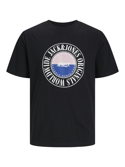 JORCOBIN TEE SS CREW NECK LN - 12250411
