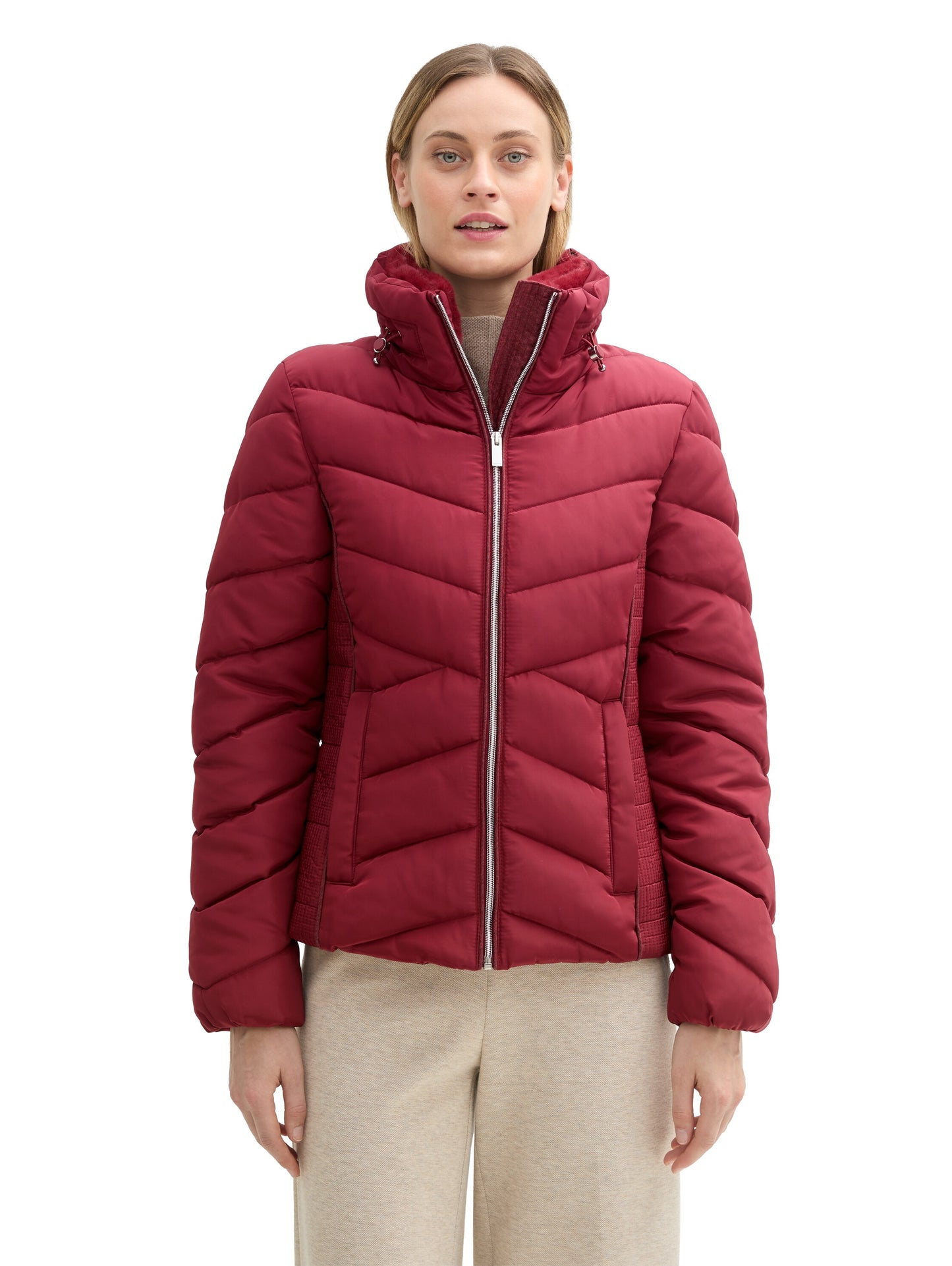 short winter puffer jacket - 1042909