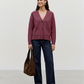 VMBOOM LS V-NECK BUTTON CARDIGAN GA - 10320457