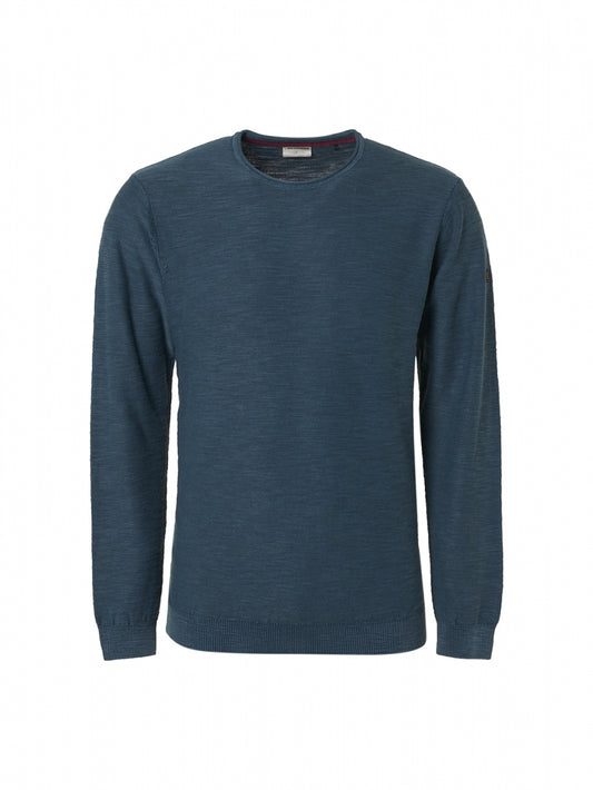 Pullover Crewneck Relief Garment Dy - 18211104