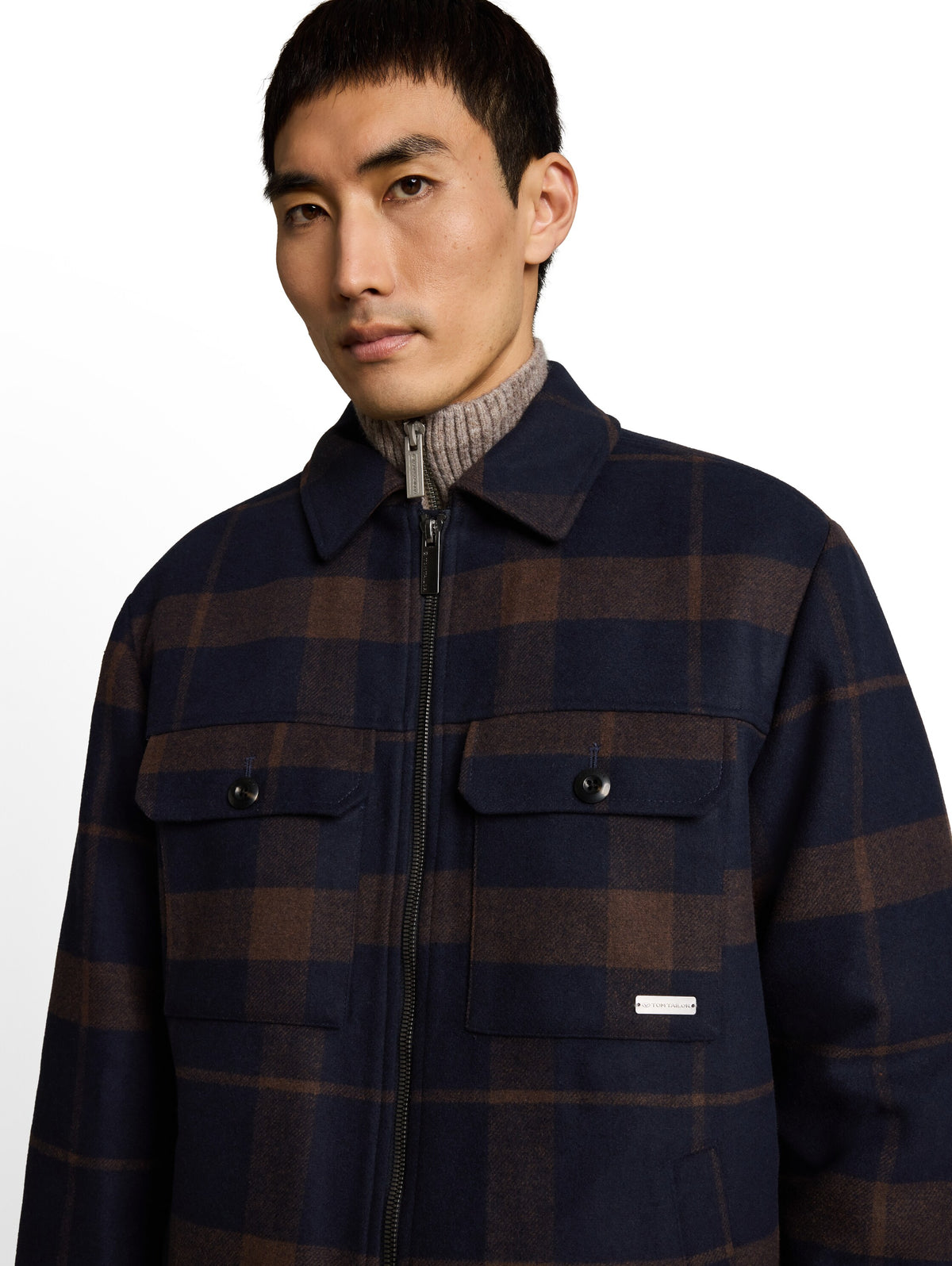 wool overshirt - 1052355