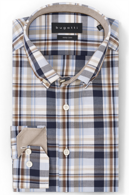 FREIZEITHEMD 1/1 ARM - 18402E 9350