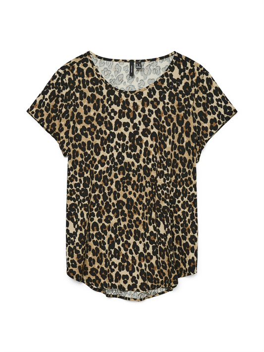 VMBELLA SS TOP AOP WVN GA - 10326190