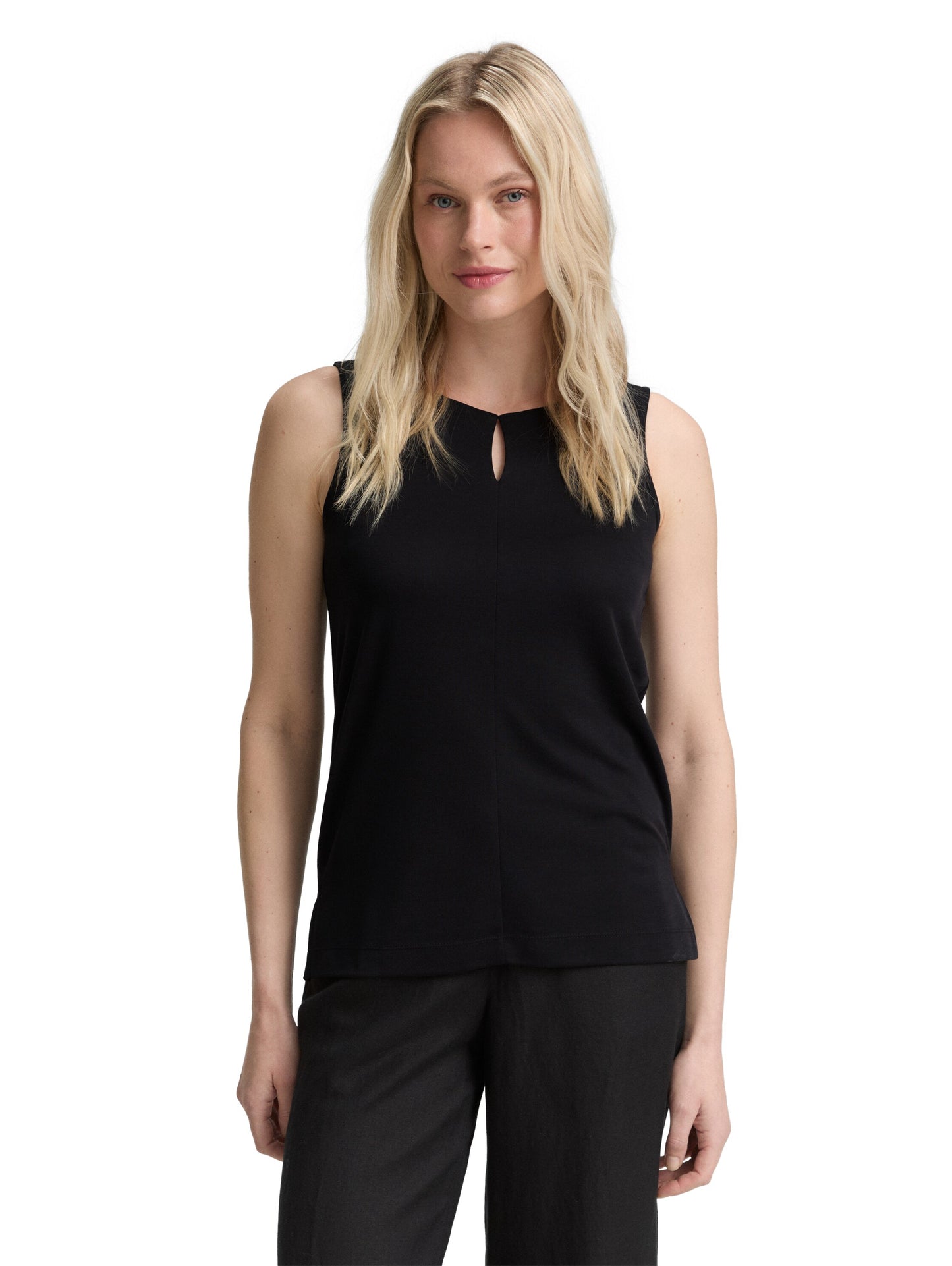 Top fabric mix crew neck - 1046432