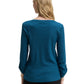 T-shirt stripe henley - 1024036